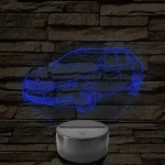 Skoda Octavia Combi LED Lámpa – Egyedi rendszámmal gravírozható