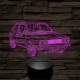 Volkswagen Golf 1 kereklámpás –  7 színű, színváltós 3D LED lámpa