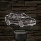 Alfa Romeo 146 – 7 színű, színváltós LED lámpa