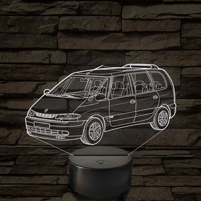 Renault Espace III – 7 színű, színváltós LED lámpa