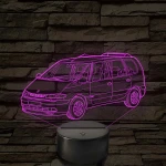 Renault Espace III – 7 színű, színváltós LED lámpa