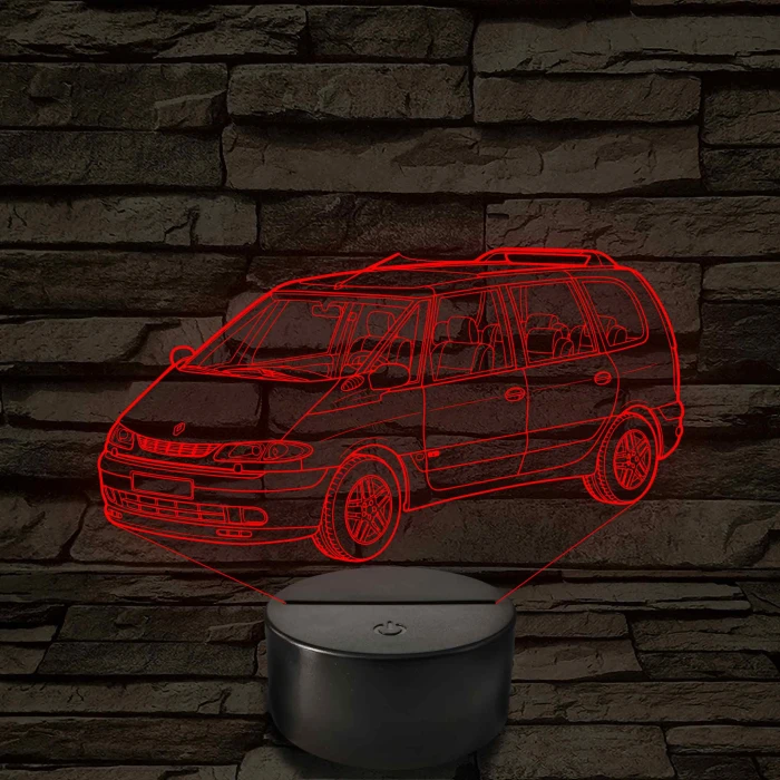 Renault Espace III – 7 színű, színváltós LED lámpa