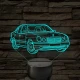 Mercedes W210 E-Class – 7 színű, színváltós 3D LED lámpa