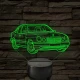Mercedes W210 E-Class – 7 színű, színváltós 3D LED lámpa