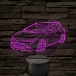 2023 Toyota Corolla – 7 színű, színváltós LED lámpa