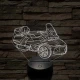 Can-Am Spyder Rt motor – 7 színű, színváltós 3D LED lámpa