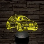 BMW Z3 Coupe – 7 színű, színváltós 3D LED lámpa
