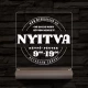 Nyitvatartás számokkal (weboldalcím+telefonszám) 20 cm fa talppal 7 színű 3D led lámpa