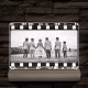 Egyedi fotógravírozás film negatívos kerettel fatalpban 7 színű 3D led lámpa