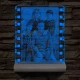 Egyedi fotógravírozás film negatívos kerettel fatalpban 7 színű 3D led lámpa