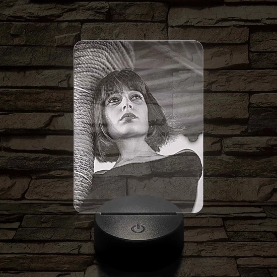 Hasznos Egyedi Nőnapi Fotós Ajándék 7 színű 3D led lámpa