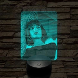 Hasznos Egyedi Nőnapi Fotós Ajándék 7 színű 3D led lámpa