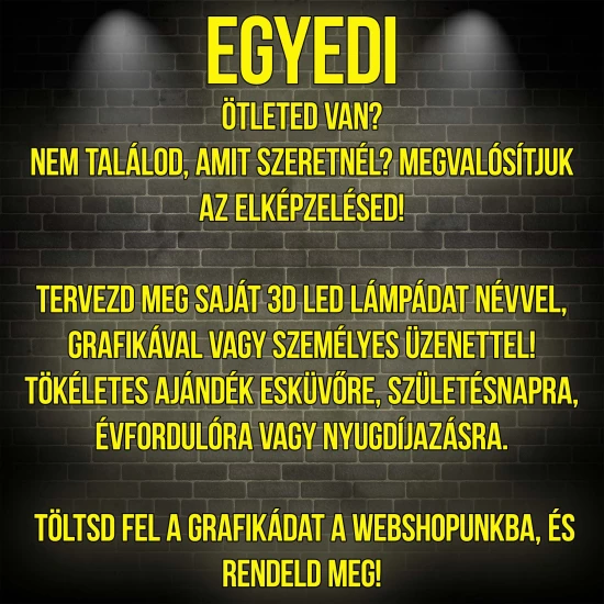 Tervezd meg saját elképzelésű egyedi lámpádat!