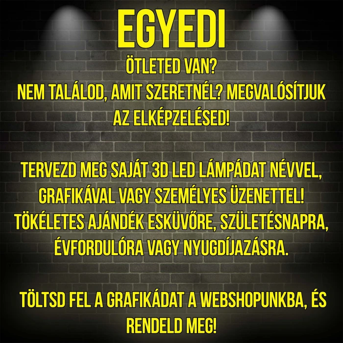 Tervezd meg saját elképzelésű egyedi lámpádat!