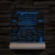 A legjobb edzőnek! - 7 színű 3D led lámpa