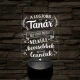A legjobb tanár – 7 színű 3D LED lámpa