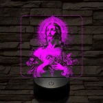 Krisztus szíve 7 színű valósághű 3D led lámpa