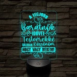A legjobb barátnők – 7 színű, színváltós LED lámpa