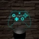 Kontroller Xbox Series X  7 színű 3D led lámpa