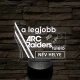 A legjobb ARC Raiders túlélő 7 színű 3D led lámpa