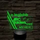 A legjobb ARC Raiders túlélő 7 színű 3D led lámpa