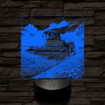 Aratás közben 7 színű valósághű 3D led lámpa