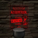 Az idő az egyetlen – 7 színű, színváltós LED lámpa