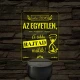 Az idő az egyetlen – 7 színű, színváltós LED lámpa