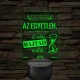 Az idő az egyetlen – 7 színű, színváltós LED lámpa