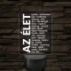 Az élet – 7 színű, színváltós LED lámpa