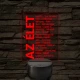 Az élet – 7 színű, színváltós LED lámpa