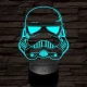 Rohamosztagos-fej-01 7 színű 3D led lámpa