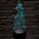 Bleach Kurosaki Ichigo 7 színű  3D led lámpa
