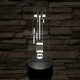 Ahsoka Tano fénykardja 7 színű 3D led lámpa