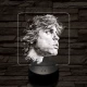 Luke Skywalker portré 7 színű valósághű 3D led lámpa