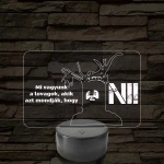 Ni! - 7 színű, színváltós LED lámpa