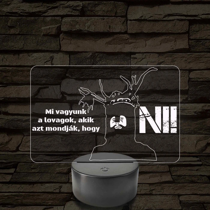 Ni! - 7 színű, színváltós LED lámpa