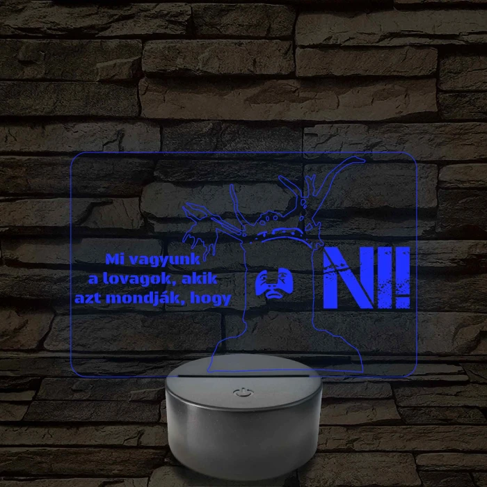 Ni! - 7 színű, színváltós LED lámpa