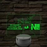 Ni! - 7 színű, színváltós LED lámpa