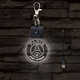 Paris Saint Germain világító LED-s kulcstartó