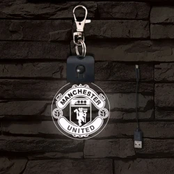 Manchester United világító LED-s kulcstartó