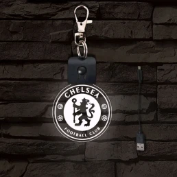 Chelsea FC  világító LED-s kulcstartó