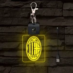 AC Milan világító LED-s kulcstartó