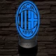 AC Milan 3D led lámpa