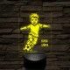 Focista Kisfiú – 7 színű, színváltós 3D LED lámpa