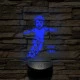 Focista Kisfiú – 7 színű, színváltós 3D LED lámpa