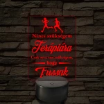 Csak fussak – 7 színű, színváltós 3D LED lámpa