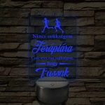 Csak fussak – 7 színű, színváltós 3D LED lámpa