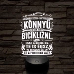 Autókarosszéria lakatos szakma lámpa – 7 színű, színváltós 3D LED lámpa