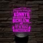 Autókarosszéria lakatos szakma lámpa – 7 színű, színváltós 3D LED lámpa
